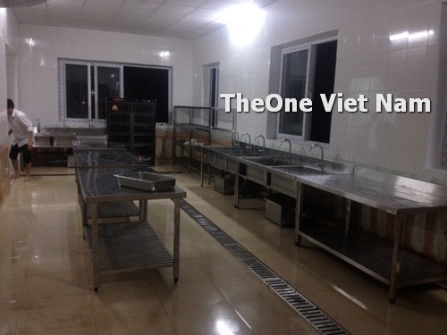 lắp đặt bếp công nghiệp inox tại Quảng Ninh
