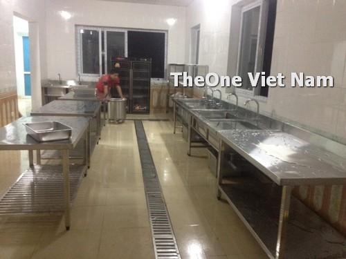 lắp đặt bếp công nghiệp inox tại Bắc Ninh