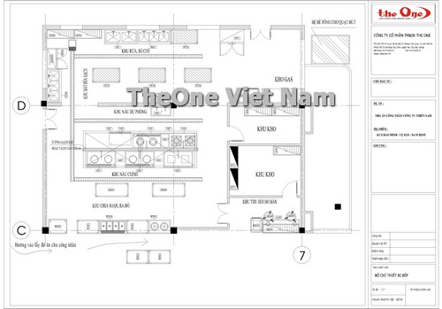 cung cấp, thiết kế, lắp đặt bếp công nghiệp tại Nam Định